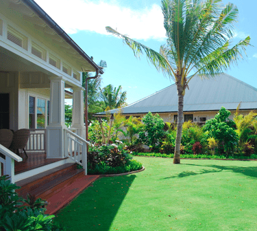 vacation properties require year-round landscape maintenance on Kauai